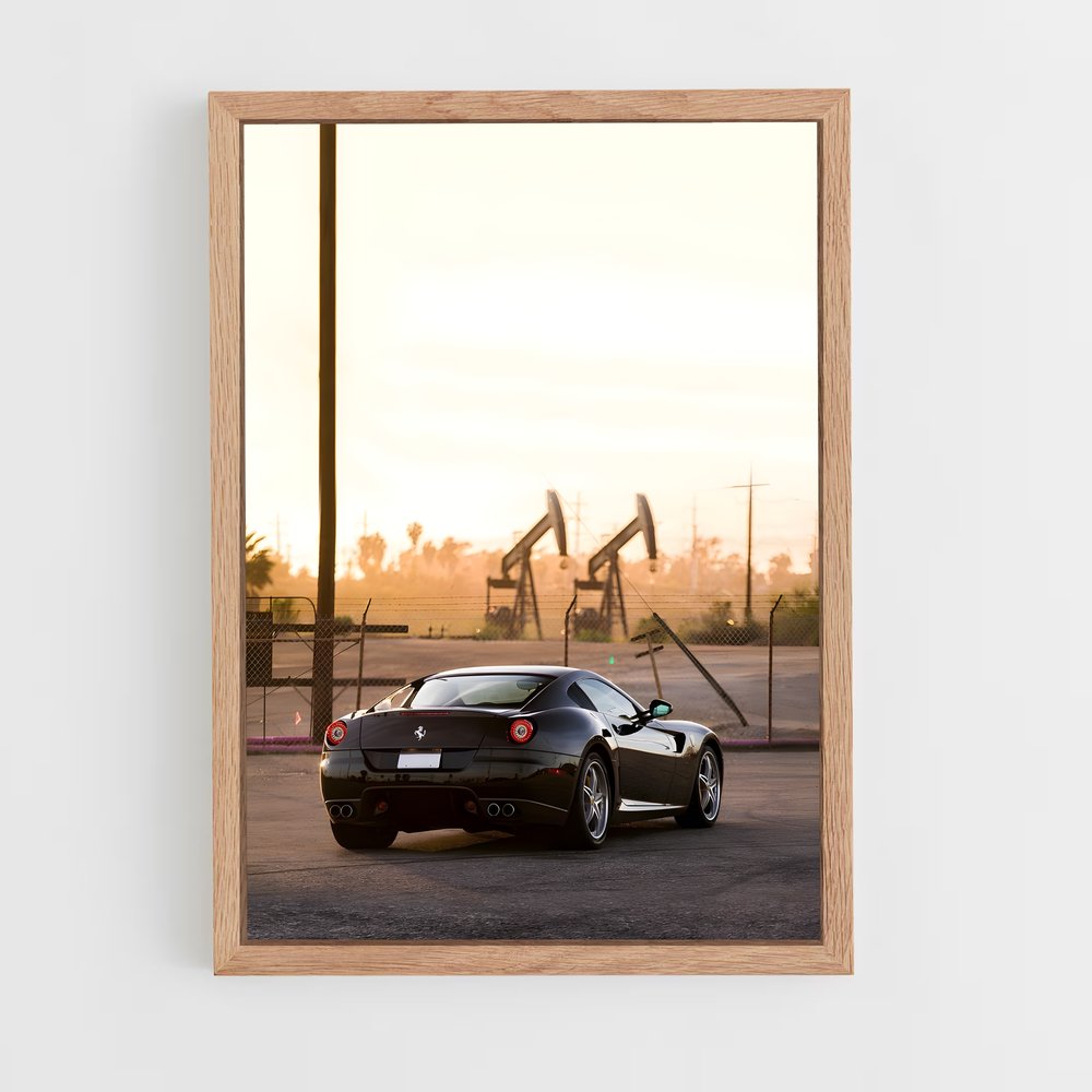 Poster gtb de Vitesse – affiche Ferrari (vue 4)